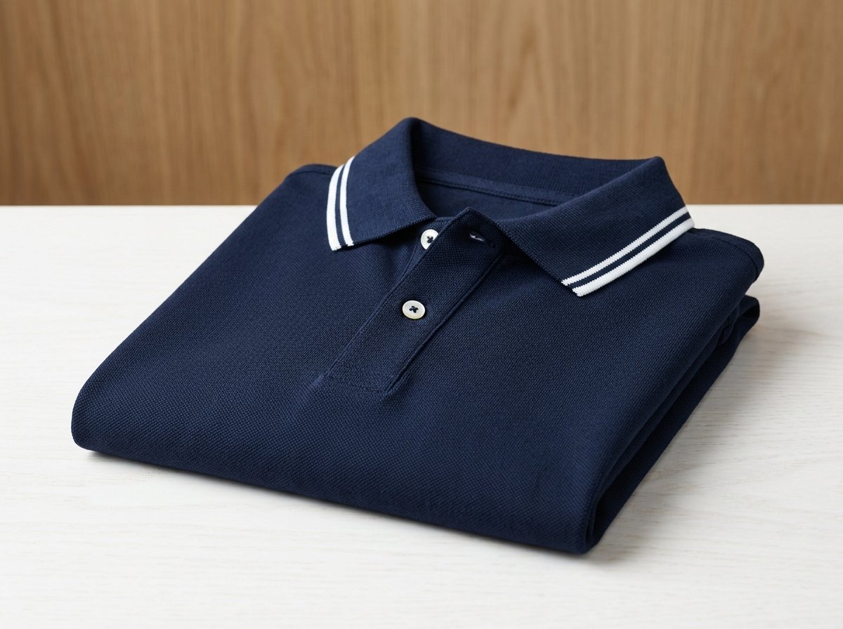 Premium Bio-Washed Pique Cotton Polo Shirt