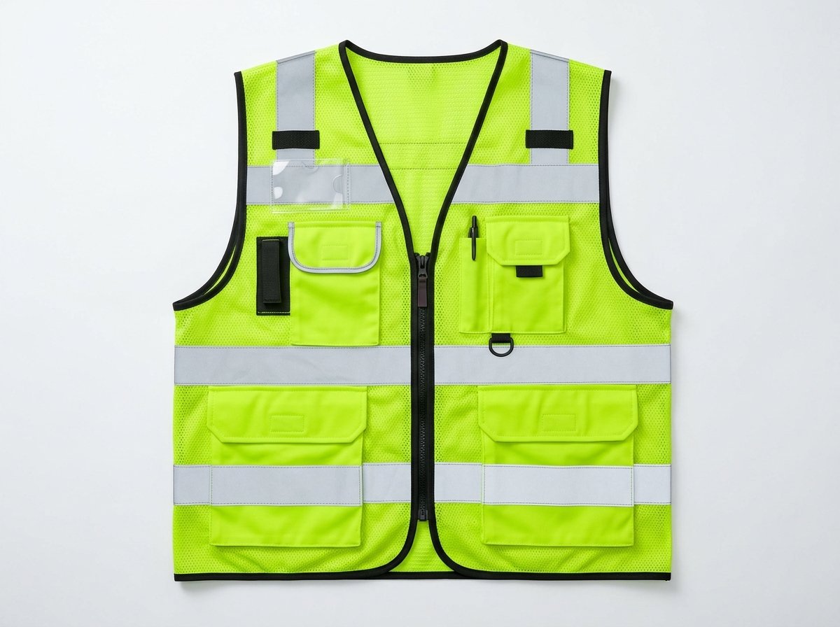 High-Visibility Reflective Safety Vest (Class 2)