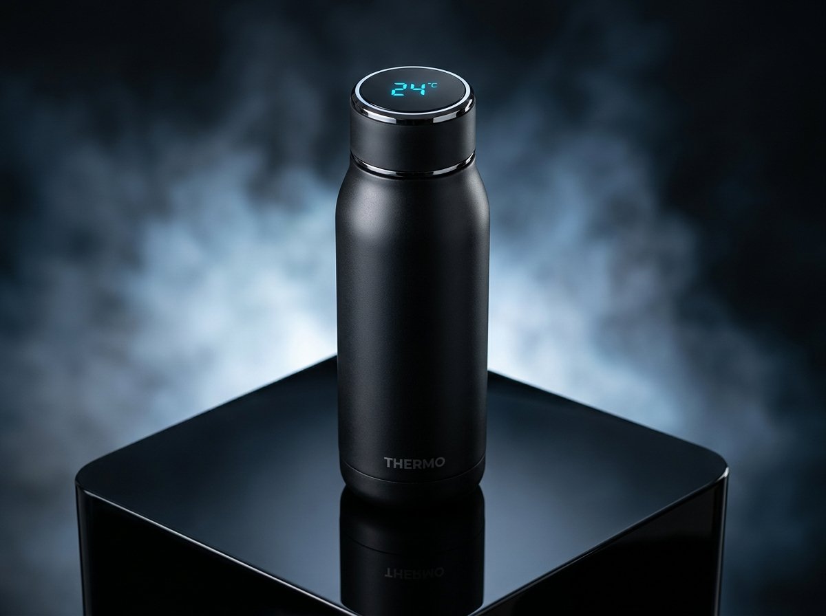 Smart Temperature Display Vacuum Flask